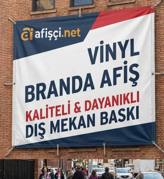 270Gr. Vinyl Branda Afiş - Dijital Baskı Turkey